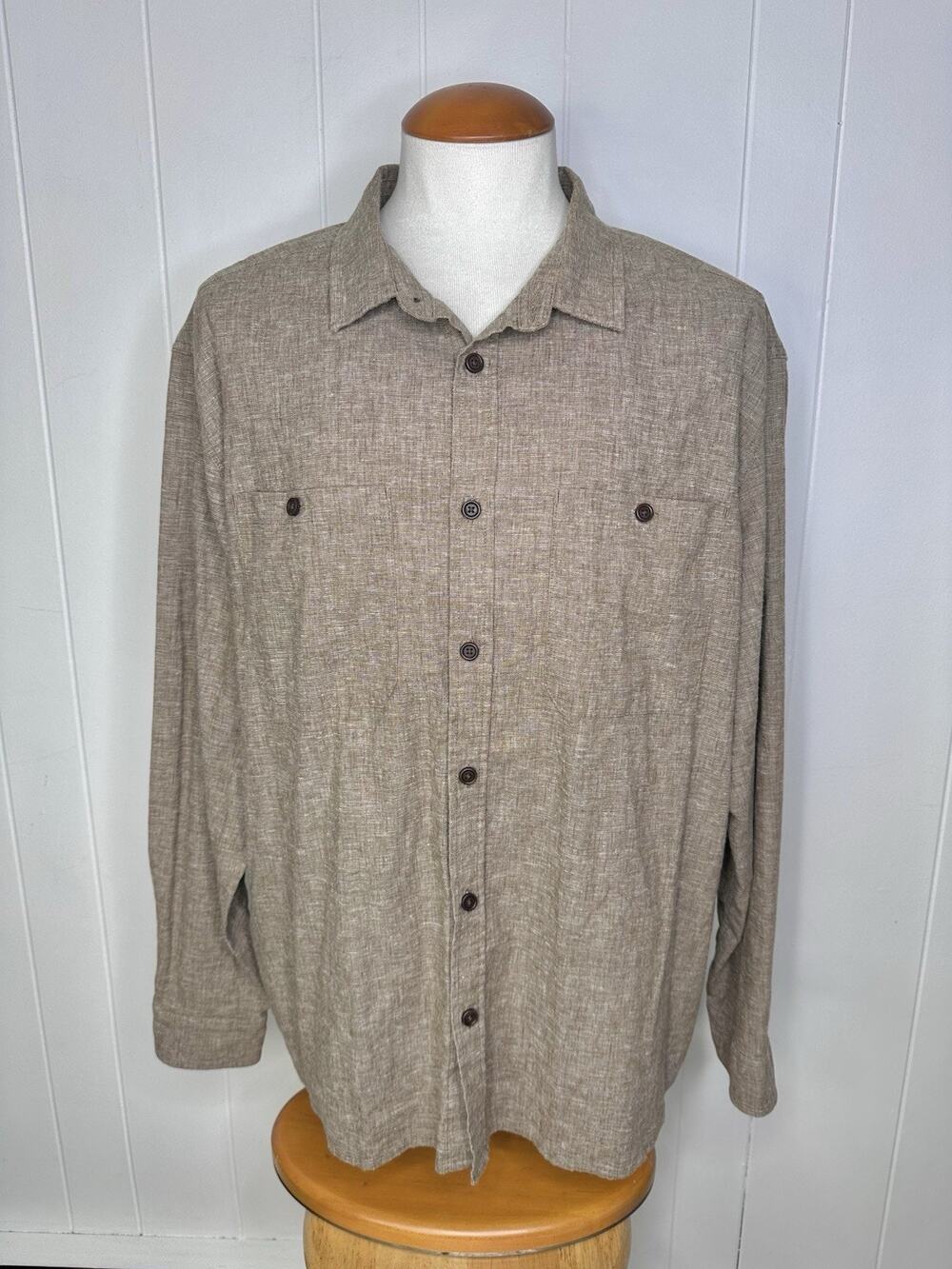 Sitka Ambray Shirt Long Sleeve Hemp - Mens XXL - Coyote Brown Tan 600068